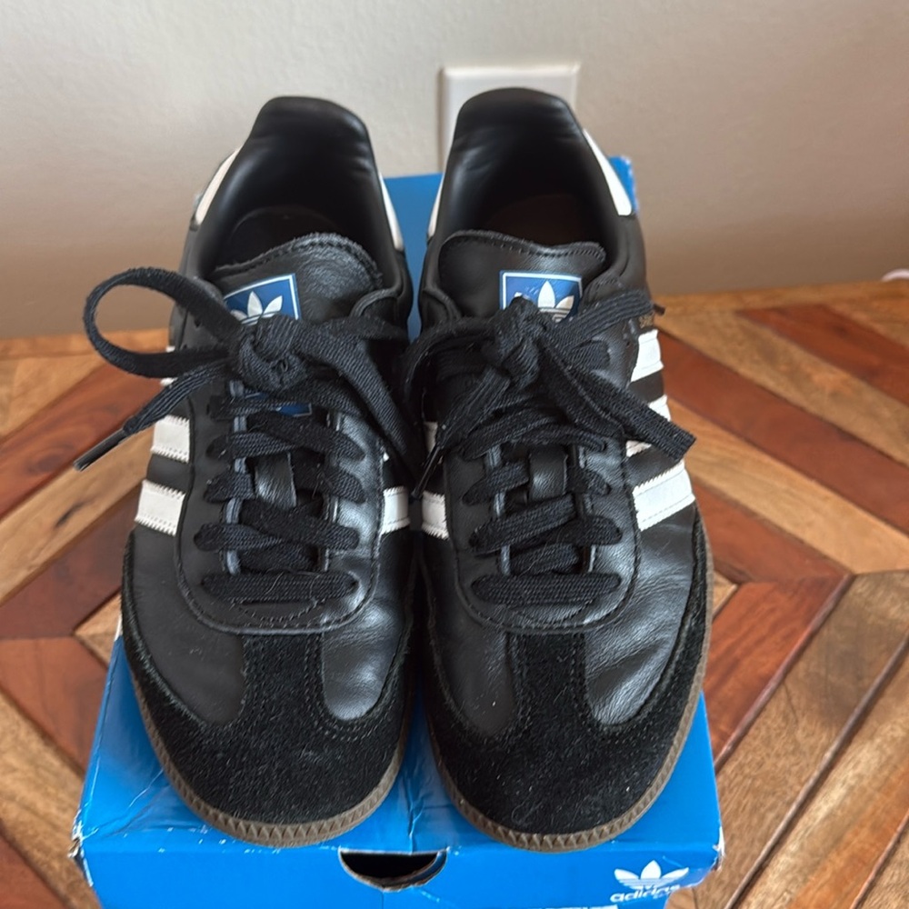 Adidas Samba Classic Black and White Sneakers